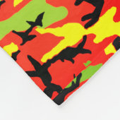 Ethiopische Rastafari Camouflage - Fleece Blanket (Hoek)