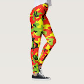 Ethiopische Rastafari Camouflage - Leggings (Rechts)