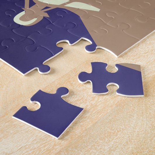 Ethiopische reisposter legpuzzel (Zijkant)