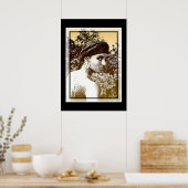 Ethiopische Schoonheid Poster (Keuken)