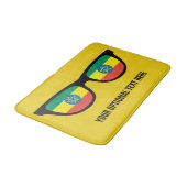 Ethiopische Shades aangepaste badmatten (Gekanteld)