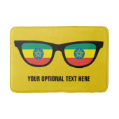 Ethiopische Shades aangepaste badmatten (Voorkant)