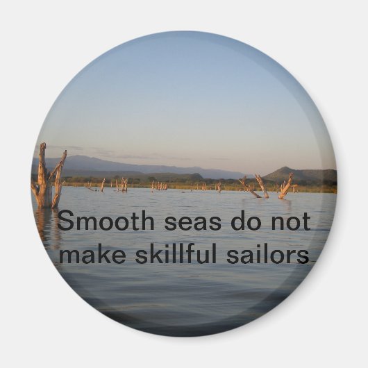 Ethiopische spreekwoordelijke magneet - gladde zee (Voorkant)