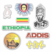 Ethiopische stickers (Voorkant)