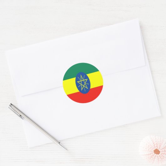 Ethiopische stickers (Envelop)