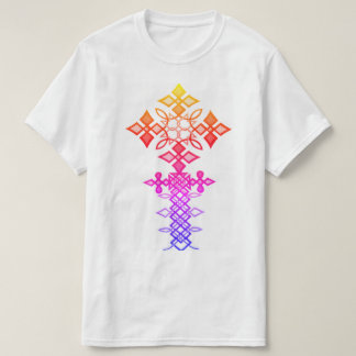 Ethiopische traditionele T-Shirt voor cross-design