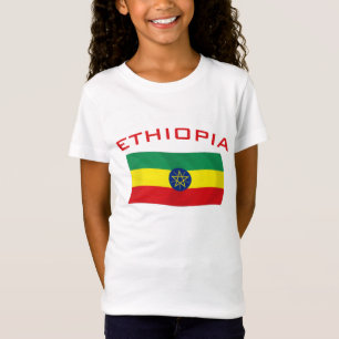 Ethiopische vlag 2 t-shirt