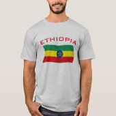 Ethiopische vlag 2 t-shirt (Voorkant)