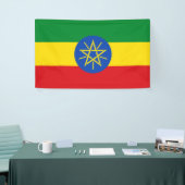 Ethiopische vlag Banner (Beurs)