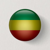 Ethiopische vlag Button (Voorkant)