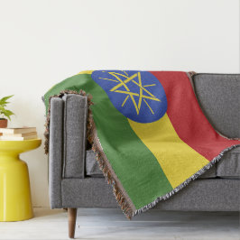Ethiopische vlag deken