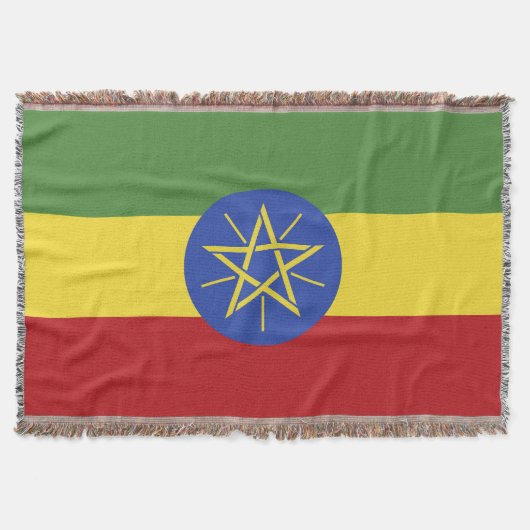 Ethiopische vlag deken (Voorkant)
