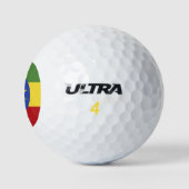Ethiopische vlag golfballen (Logo)