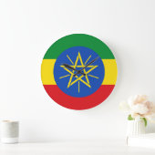 Ethiopische vlag grote klok (Huis)
