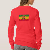 Ethiopische vlag - Haile Selassie Reign T-shirt (Achterkant)