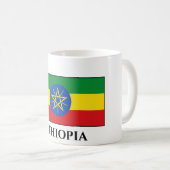 Ethiopische vlag koffiemok (Voorkant rechts)