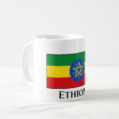 Ethiopische vlag koffiemok (Voorkant links)