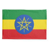 Ethiopische vlag kussensloop (Achterkant)