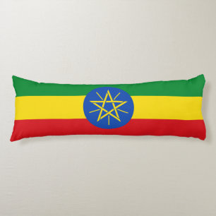 Ethiopische vlag lichaamskussen