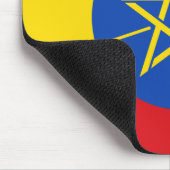 Ethiopische vlag muismat (Hoek)