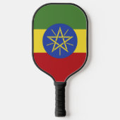 Ethiopische vlag pickleball paddle (Voorkant)