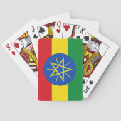 Ethiopische vlag pokerkaarten (Achterkant)