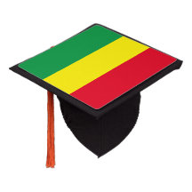 Ethiopische vlag Rasta Afstuderen
