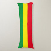 Ethiopische vlag / Rasta-vlag Lichaamskussen (Voorkant Verticaal)