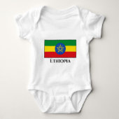 Ethiopische vlag romper (Voorkant)