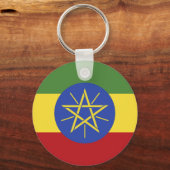 Ethiopische vlag sleutelhanger (Achterkant)