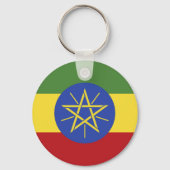 Ethiopische vlag sleutelhanger (Achterkant)