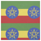 Ethiopische vlag stof (Swatch)
