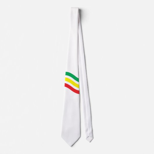 Ethiopische vlag Stropdas (Voorkant)