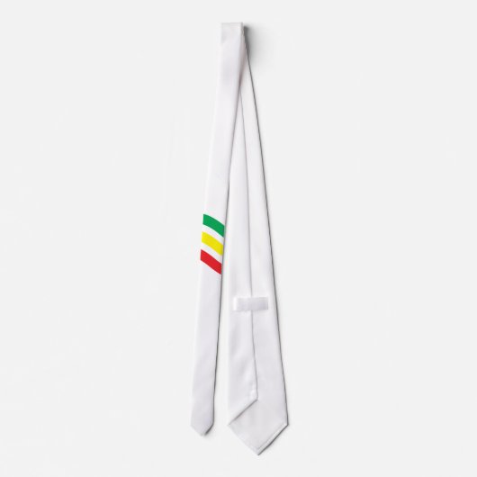 Ethiopische vlag Stropdas (Achterkant)