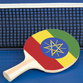 Ethiopische vlag tafeltennisbatje