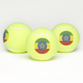 Ethiopische vlag tennisballen (Multi)