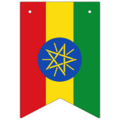 Ethiopische vlag vlaggetjes (Tweede vlag)