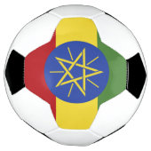 Ethiopische vlag voetbal (Gedraaid)