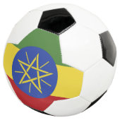 Ethiopische vlag voetbal (Drie kwart)