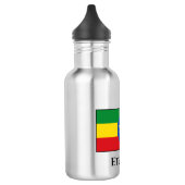 Ethiopische vlag waterfles  (Links)