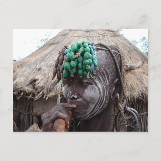 Ethiopische vrouw 2 briefkaart (Voorkant)