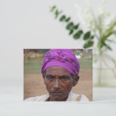 Ethiopische vrouw 4 briefkaart (Staand voorkant)