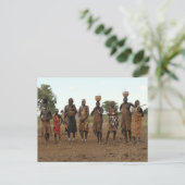 Ethiopische vrouwen 3 briefkaart (Staand voorkant)