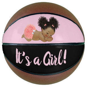 Ethisch Baby shower Geslacht Ongelooflijk meisje R Basketbal