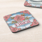 Ethisch Glas in lood Onderzetter Set (Linkerzijde)