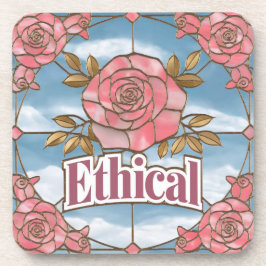 Ethisch Glas in lood Onderzetter Set