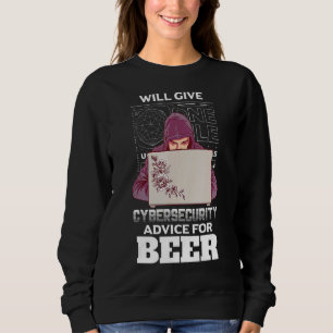 Ethisch Hacker Beer Adviser Cybersecurity Programm Trui