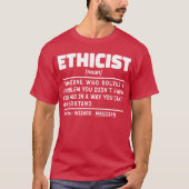 Ethisch specialist Zelfstandig naamwoord Beroepset T-shirt (Voorkant)