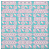ethisch veren-patroon in boho-stijl stof (Swatch)