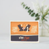 Ethisch werk briefkaart (Staand voorkant)